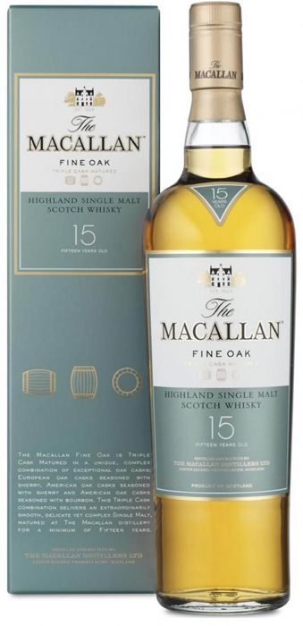 Macallan Fine Oak 15 Years Old