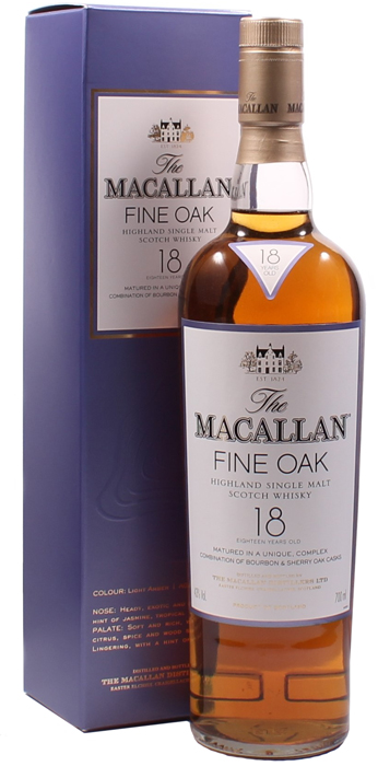 Macallan Fine Oak 18 Years Old